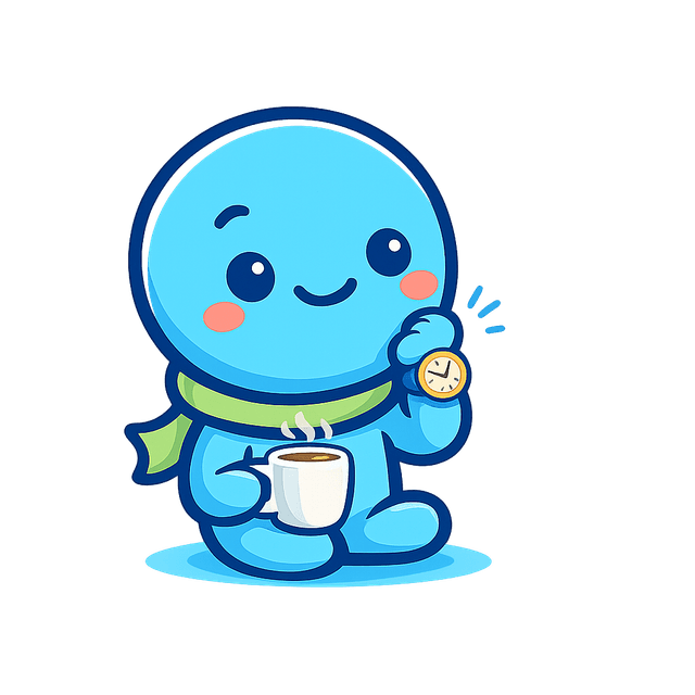 Mascotte Koro-Sense accueillante, prête à échanger sur votre projet